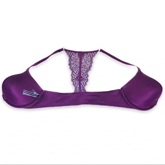 Victoria’s Secret push-up bra purple lace - Picture 6 of 9